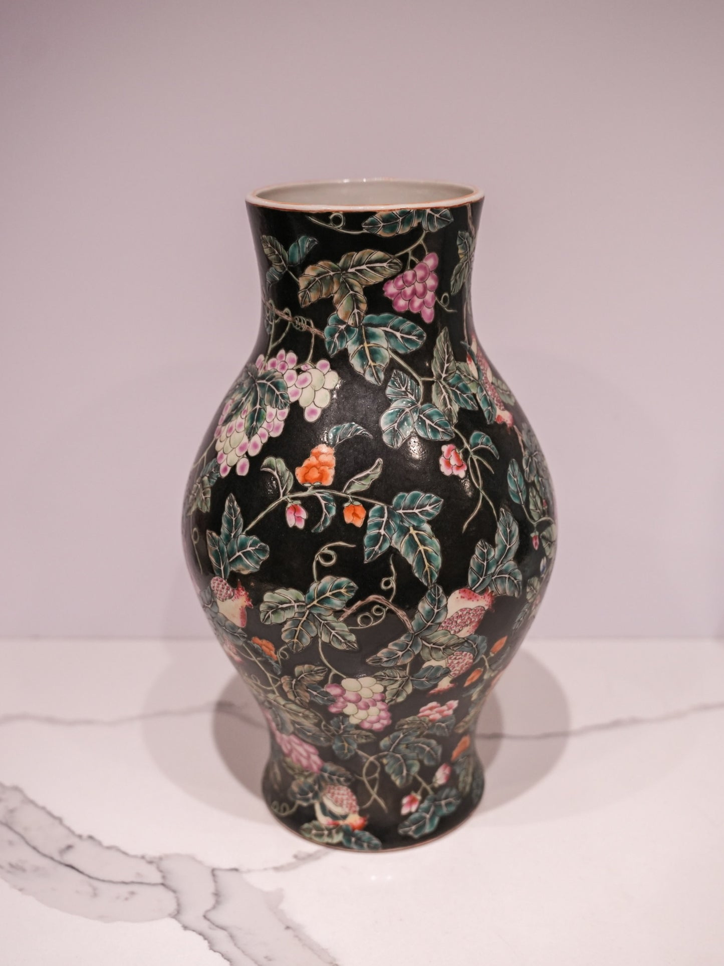 Large Chinoiserie Vase