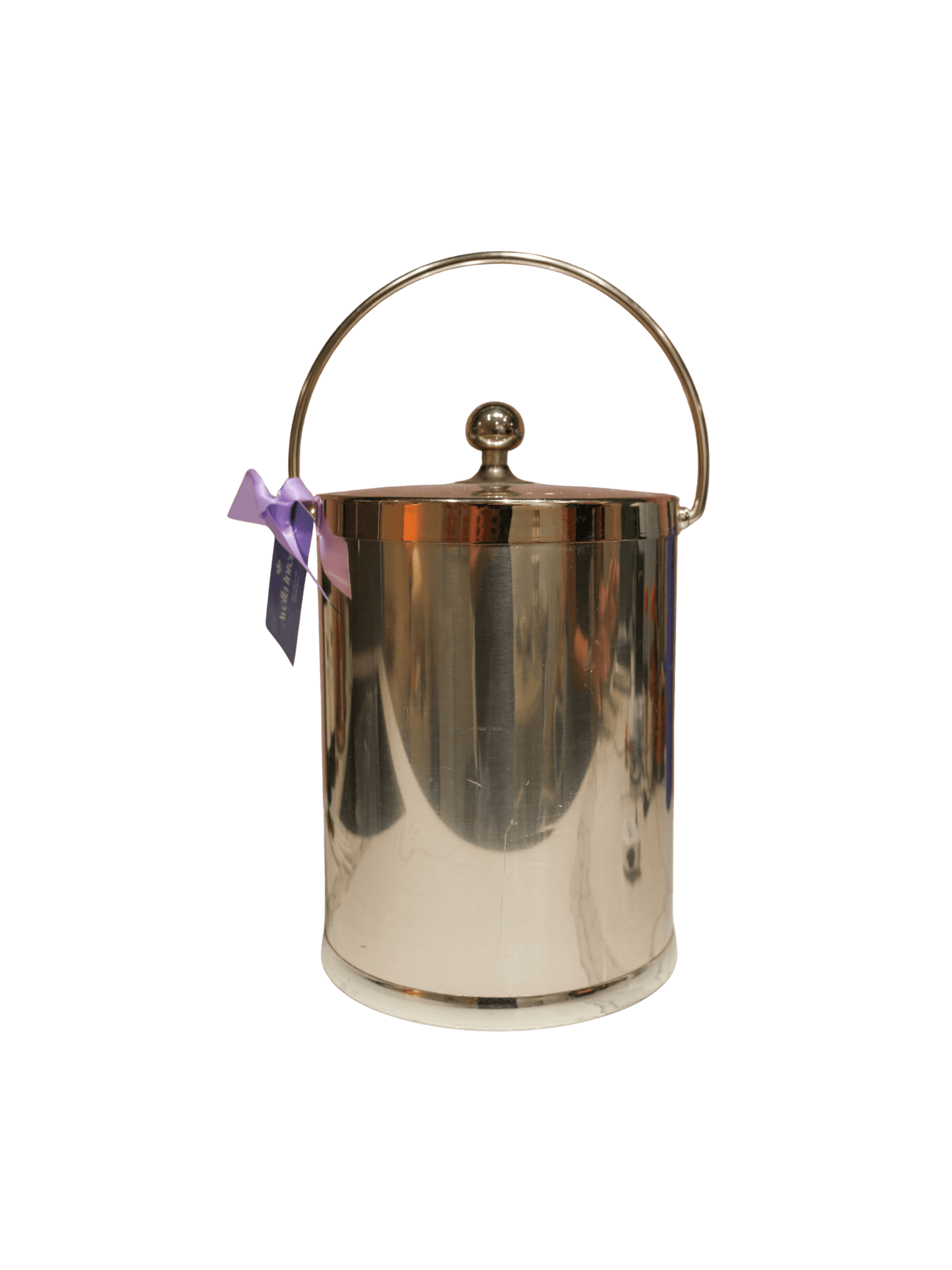 Large Vintage Gold Ice Bucket