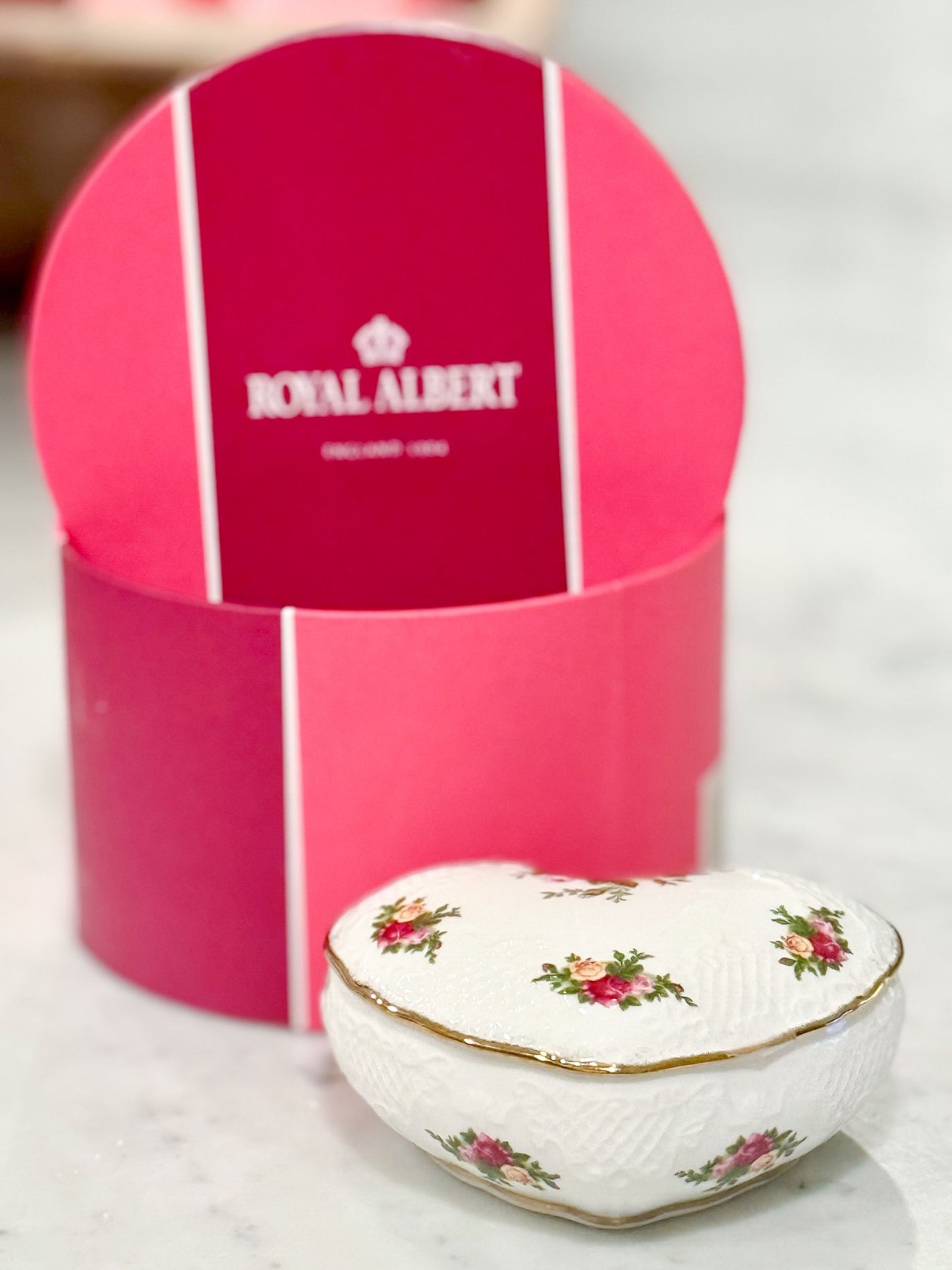Royal Albert Heart Shaped Box in Box