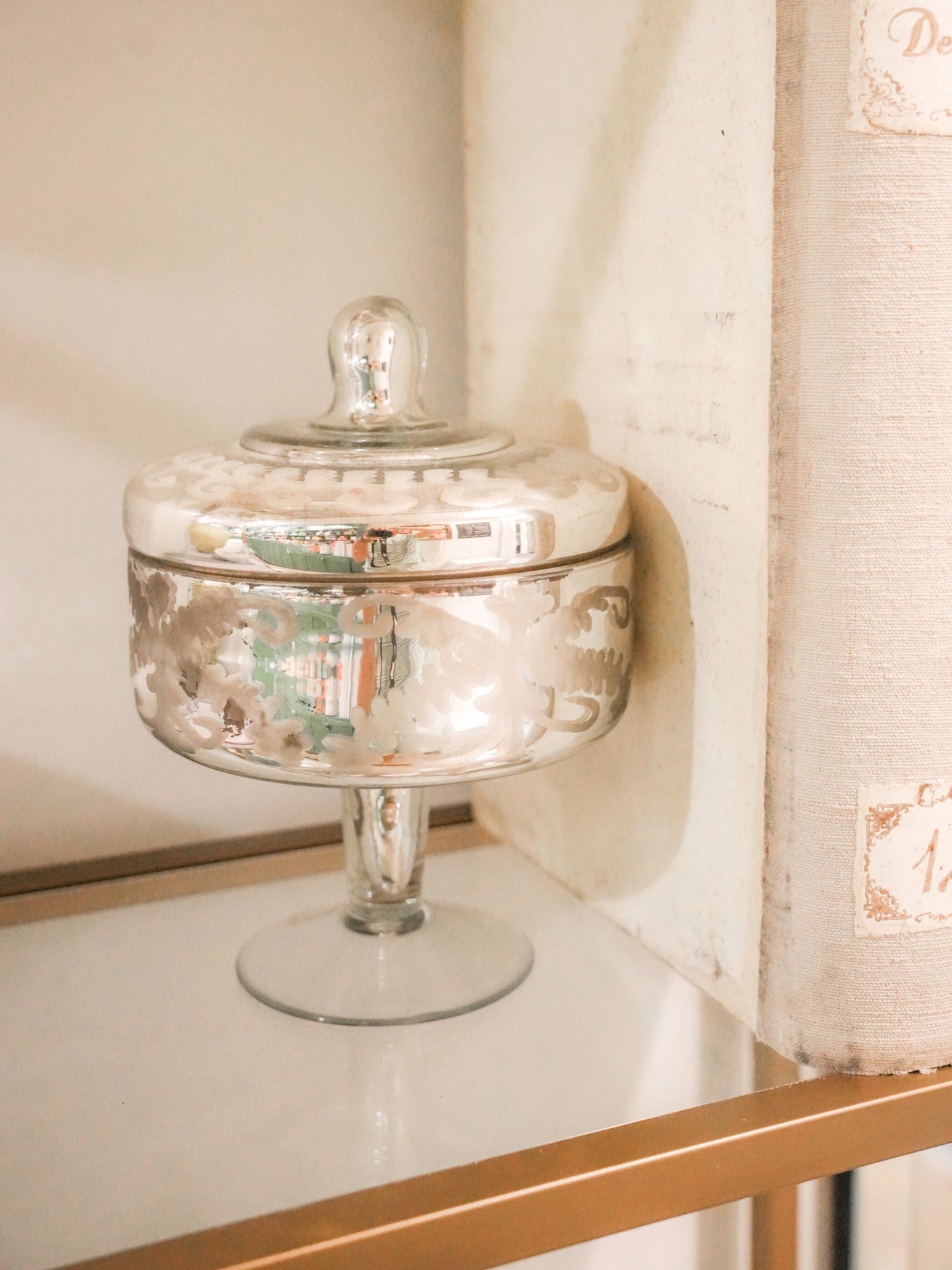 Silver Lidded Jar