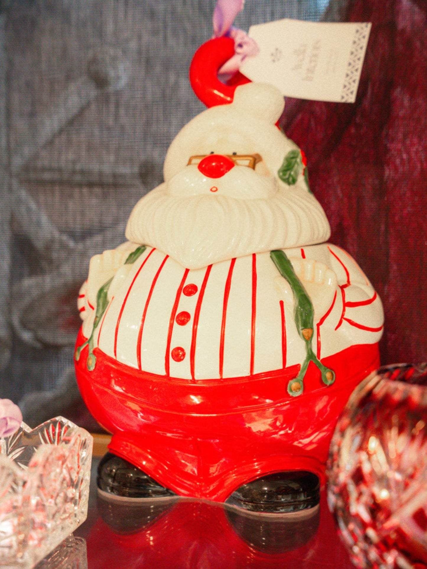 Vintage Santa Cookie Jar