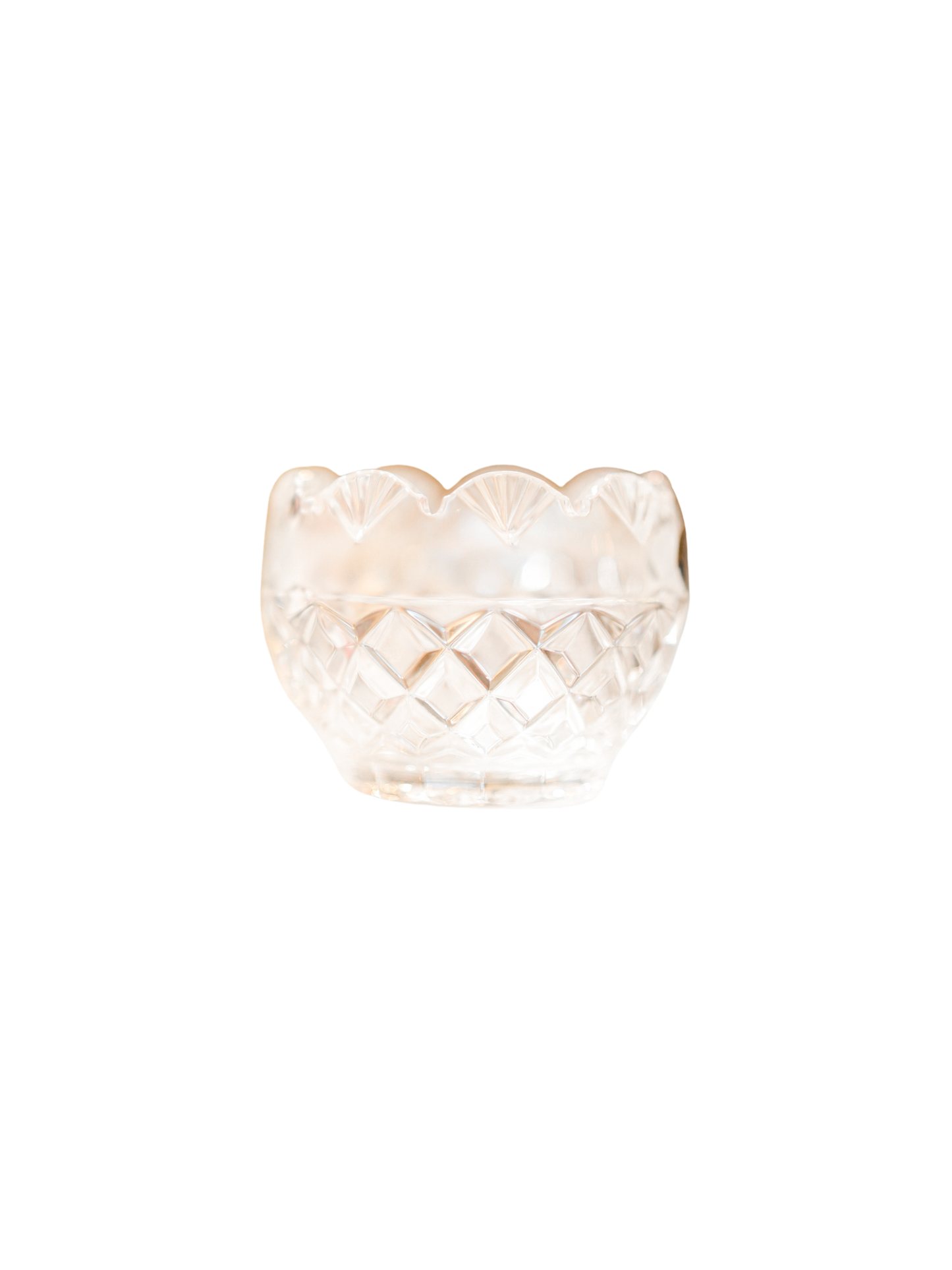 Small Vintage Crystal Dish