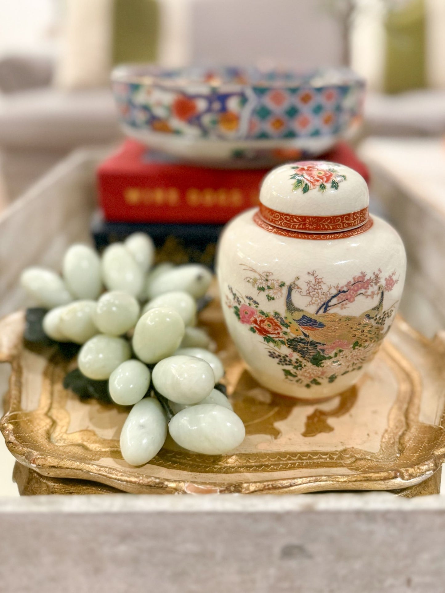 Small Japanese Ginger Jar