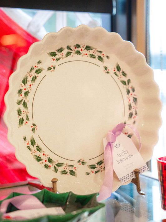 Christmas Pie Plate