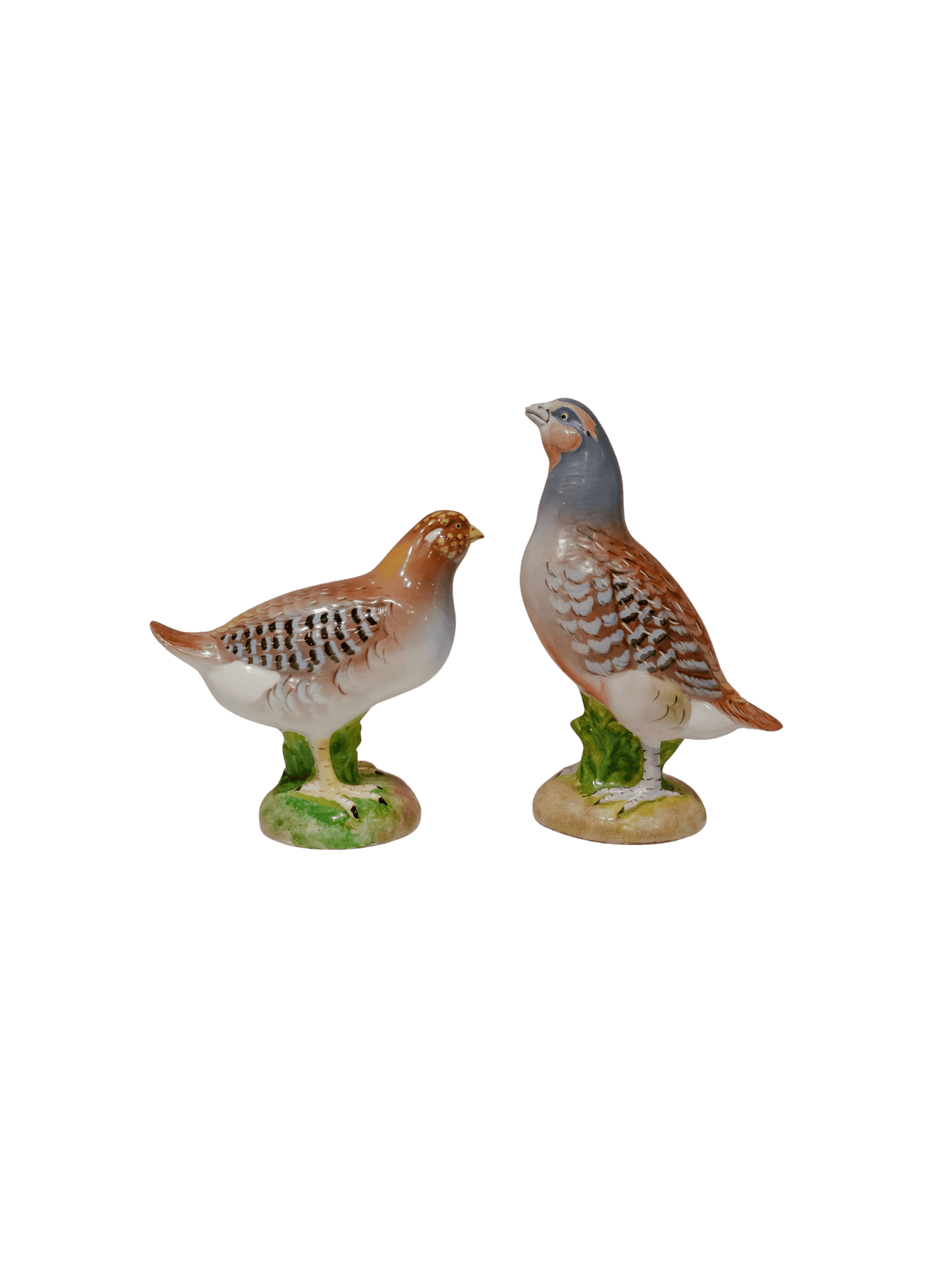 Italian Vintage Handpainted Set of Birds