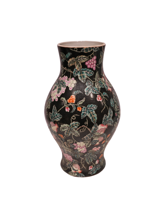 Large Chinoiserie Vase