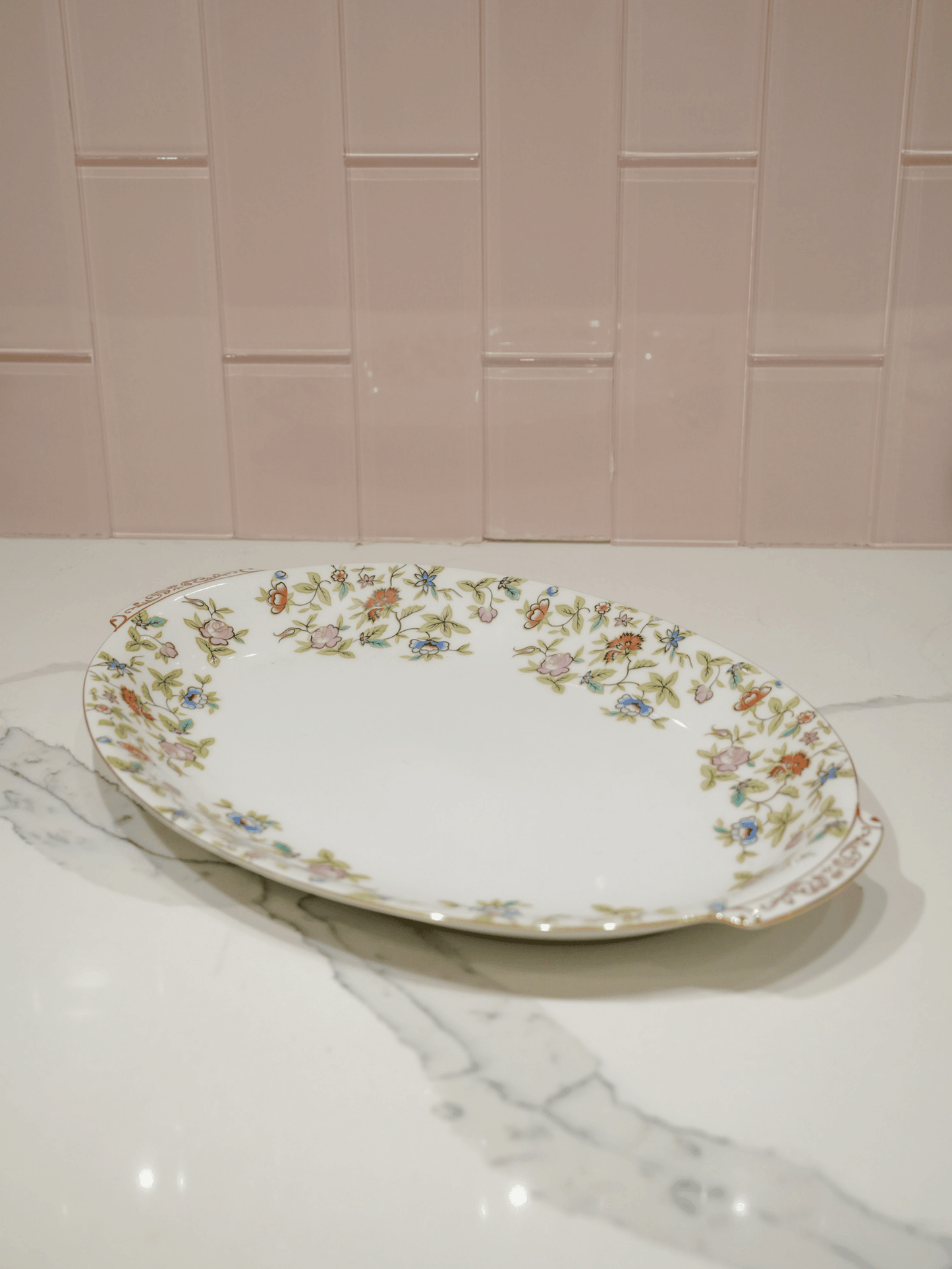 Large Japanese Vintage Platter
