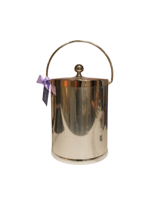 Large Vintage Gold Ice Bucket