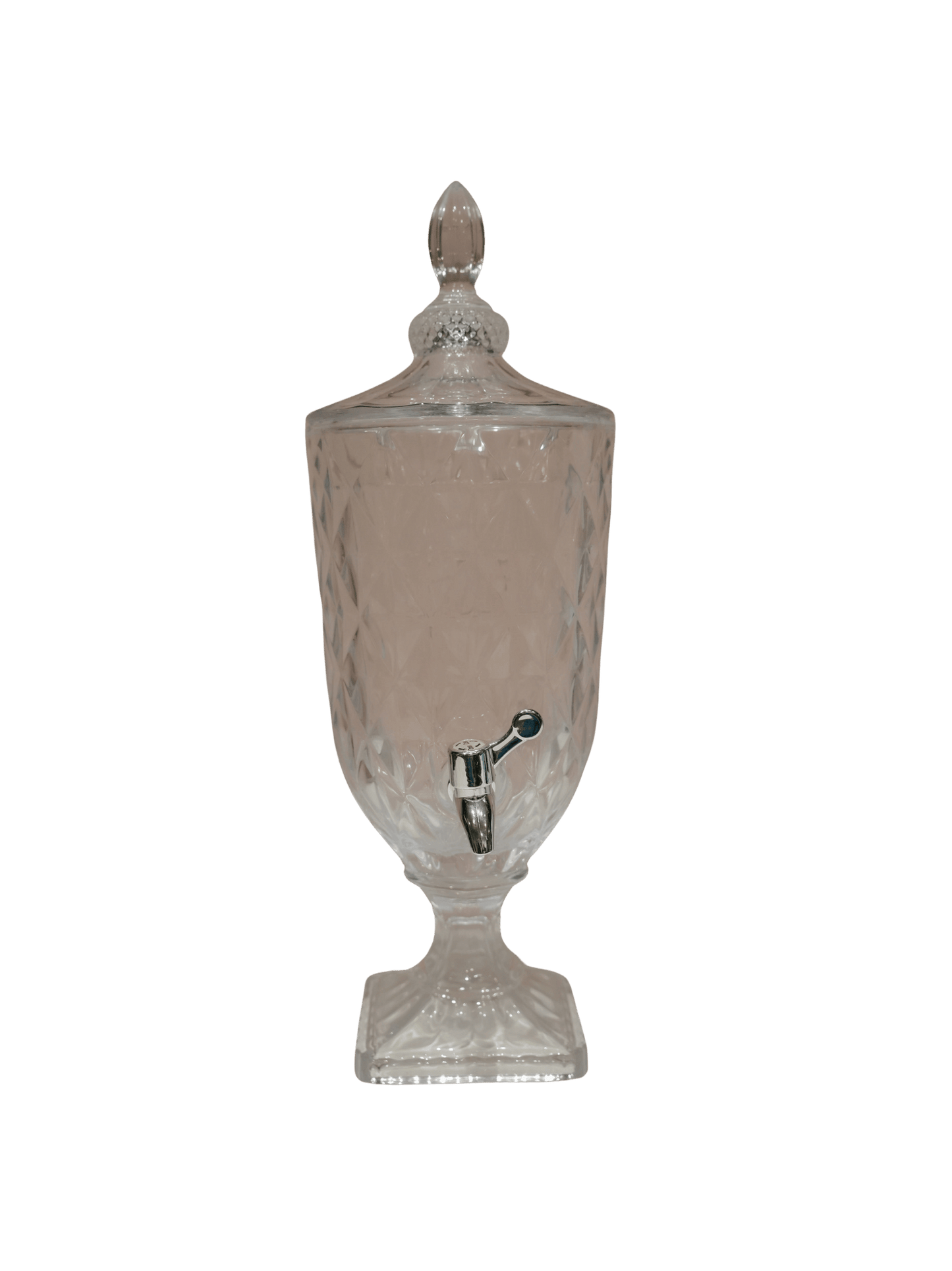 Large Vintage Glass Drink Dispenser