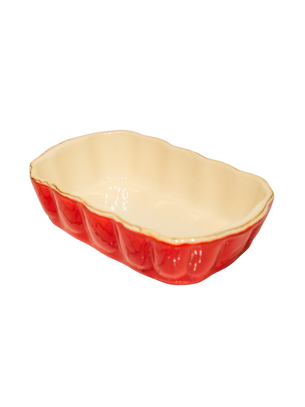 "Made in Italy" Red Ceramic Dish