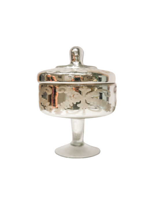Silver Lidded Jar