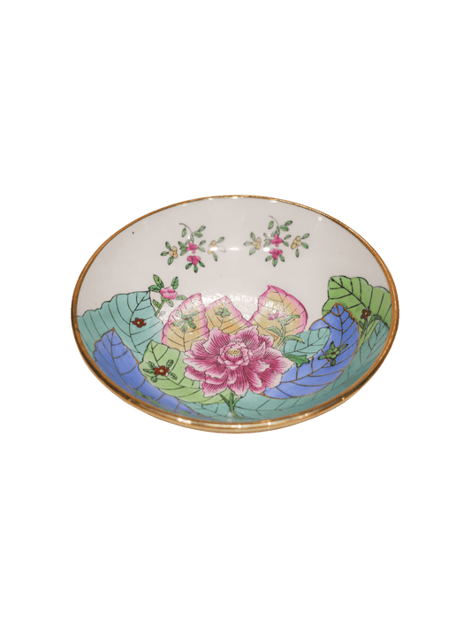 Vintage Decorative Tobacco Leaf Bowl