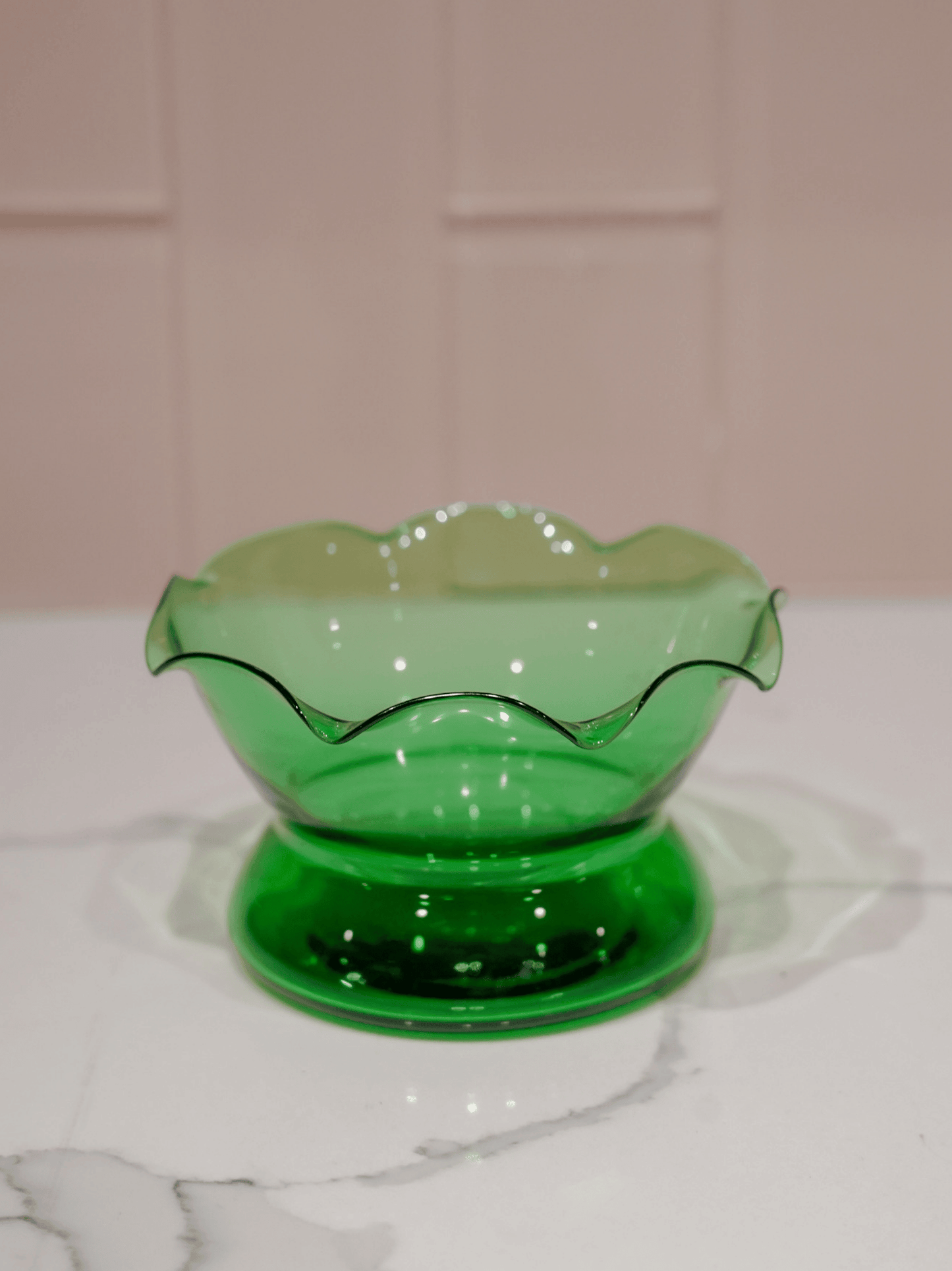 Vintage Green Bowl
