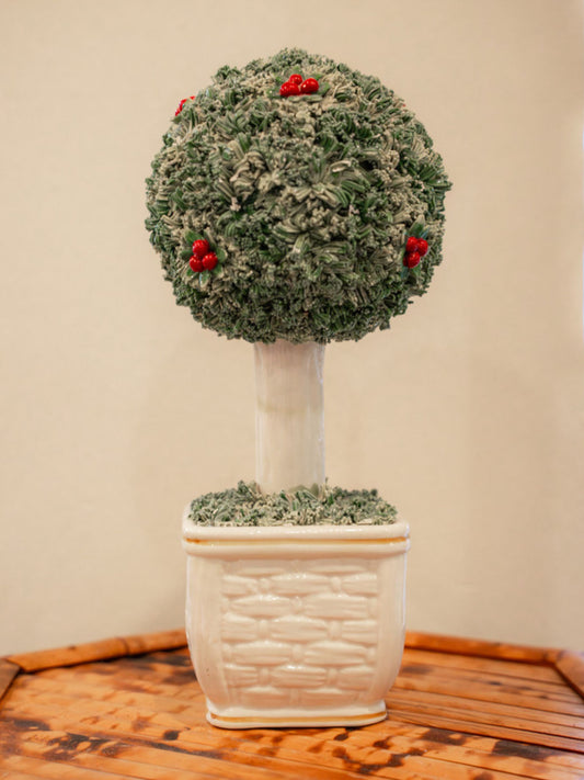 Vintage Italian Porcelain Topiary