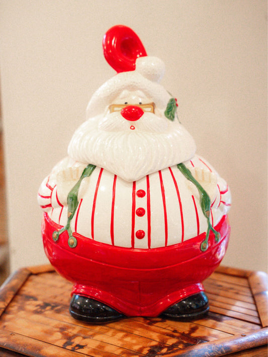 Vintage Santa Cookie Jar