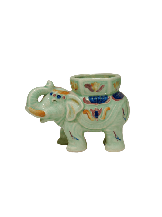 Vintage Elephant Planter