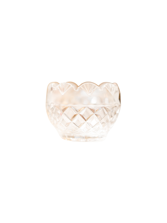Small Vintage Crystal Dish