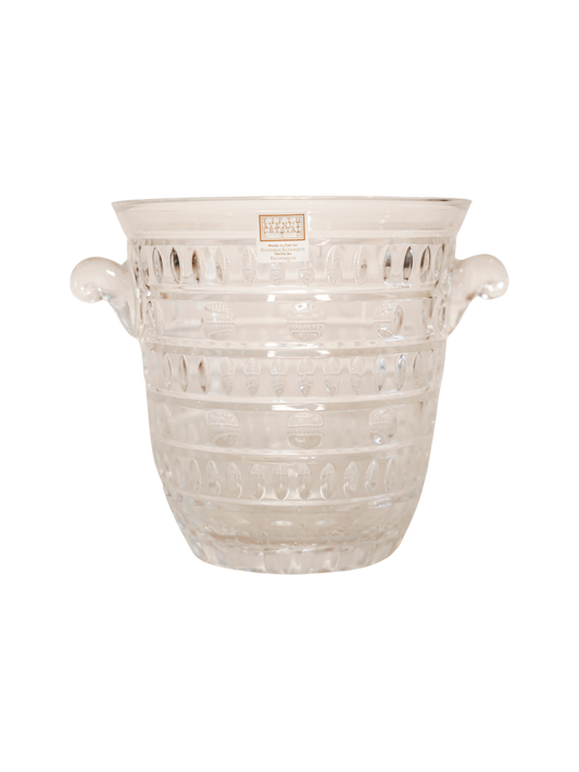 Mid-century Crystal Ice Bucket